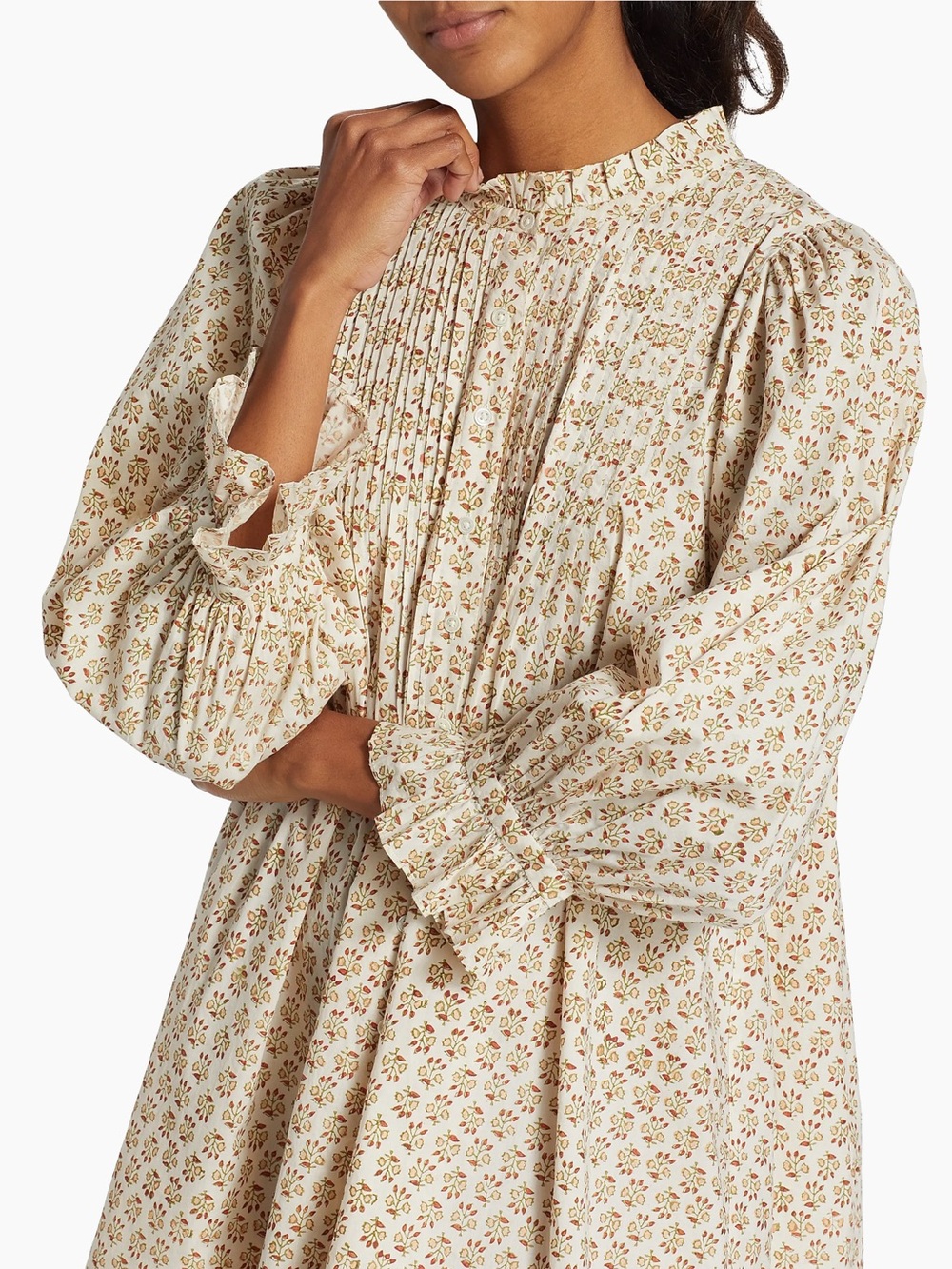 DÔEN Dulcie Dress in Spring Elderberry Floral Organic Cotton | XL - Picture 8 of 16
